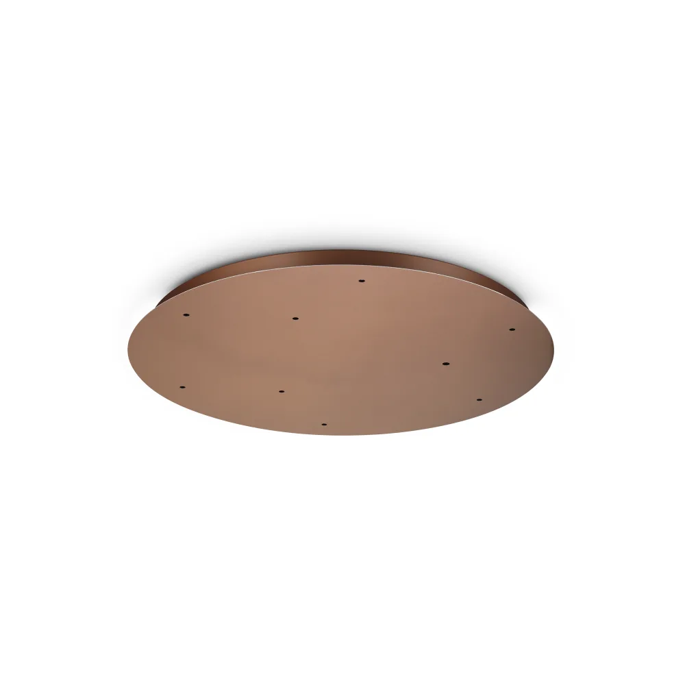 Ideal Lux Rosone Contemporaneo Metallo Ottone 4 Luci