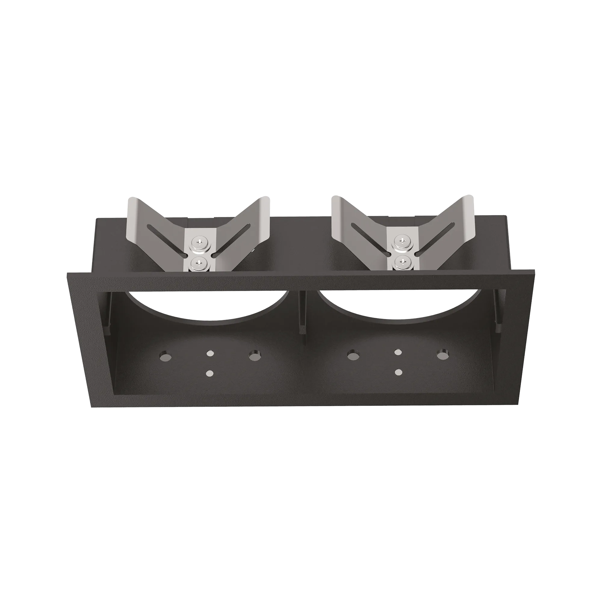 BENTO CORNICE RETTANGOLARE DOPPIA NERO