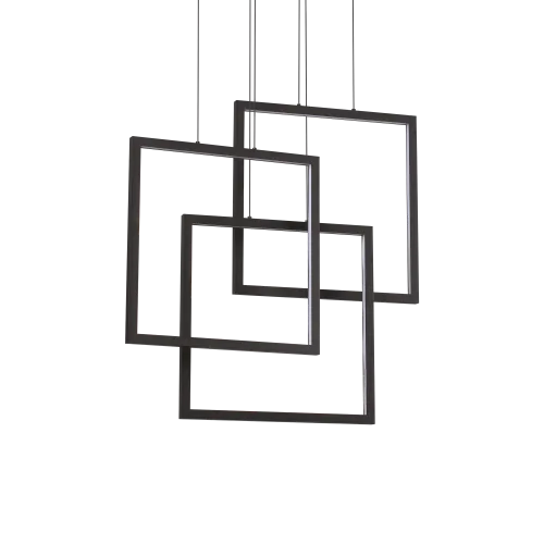 FRAME SP QUADRATO NERO 3000K