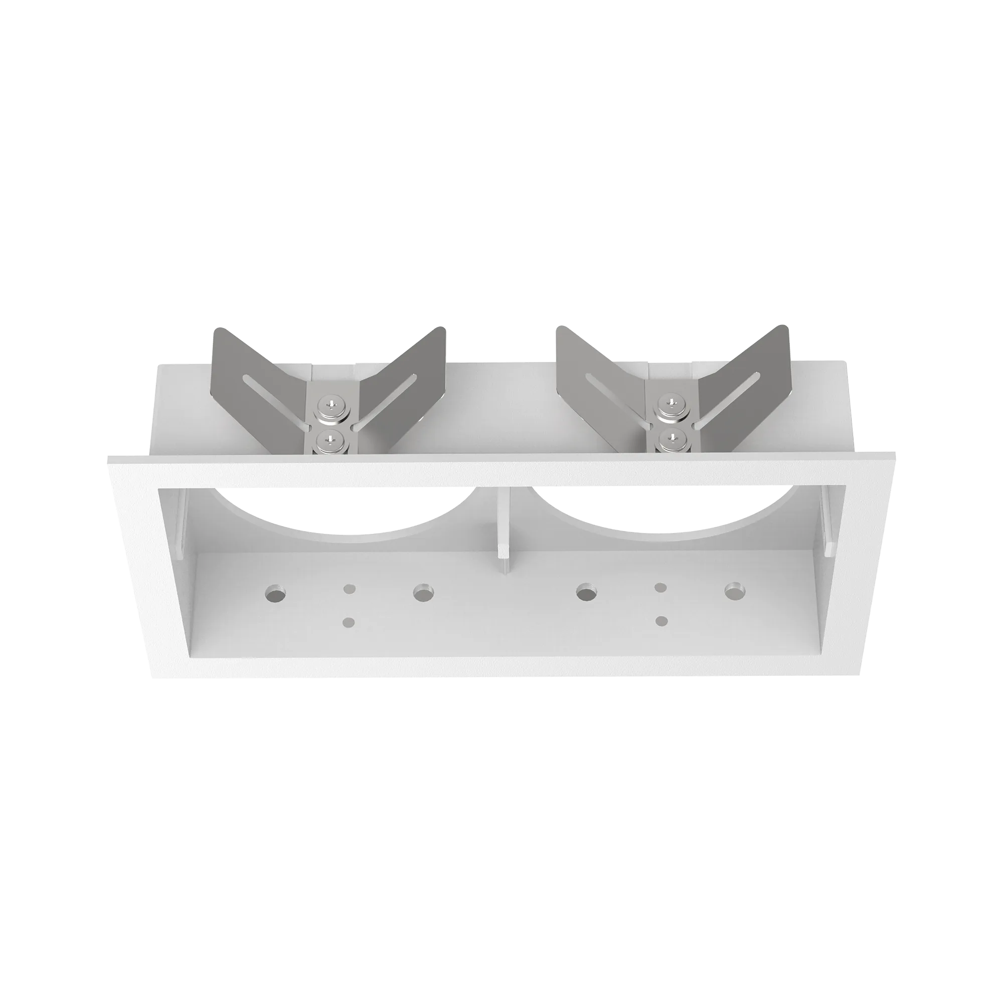 BENTO CORNICE RETTANGOLARE DOPPIA BIANCO