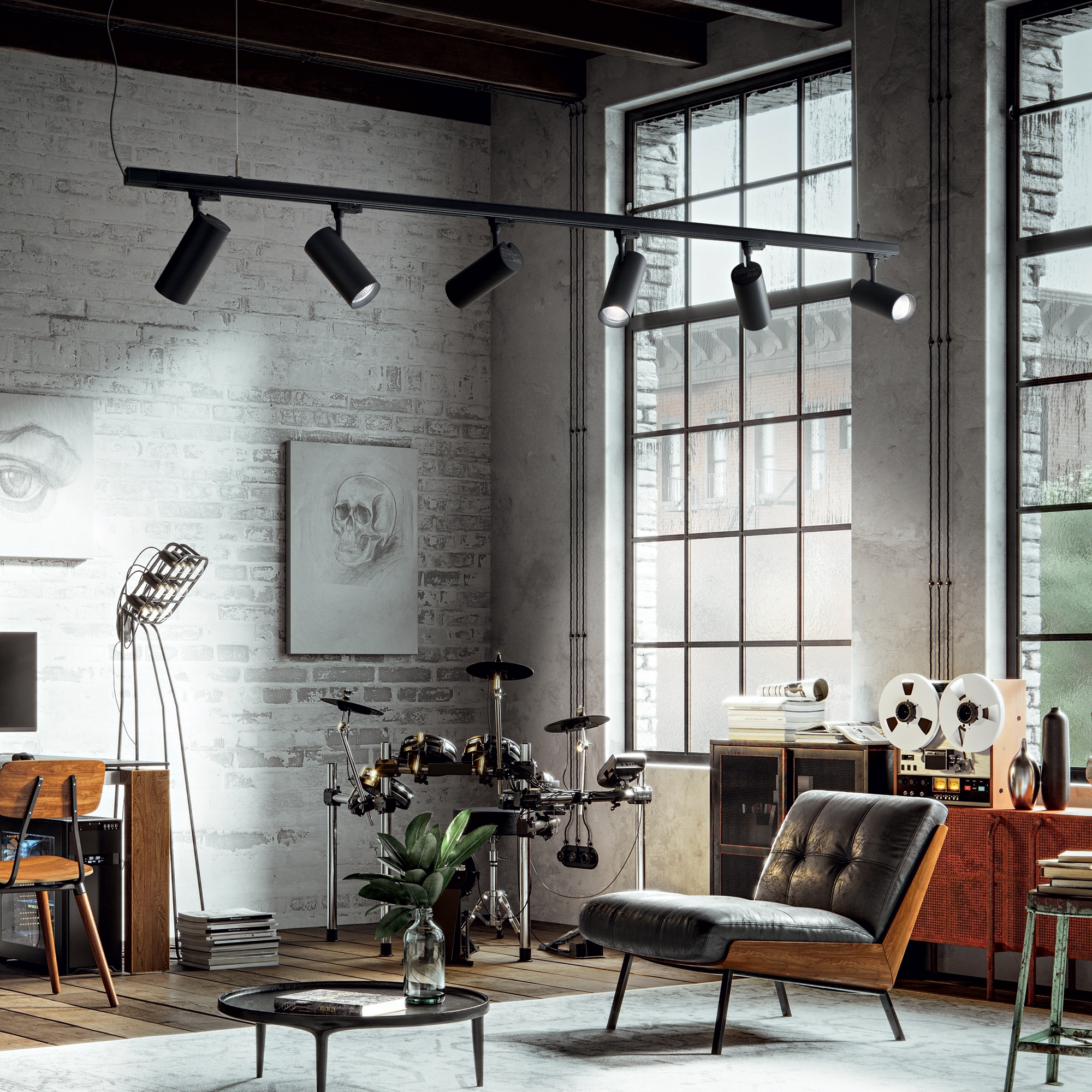 SMILE TR 3-PHASE 20W CRI80 24° 3000K NE