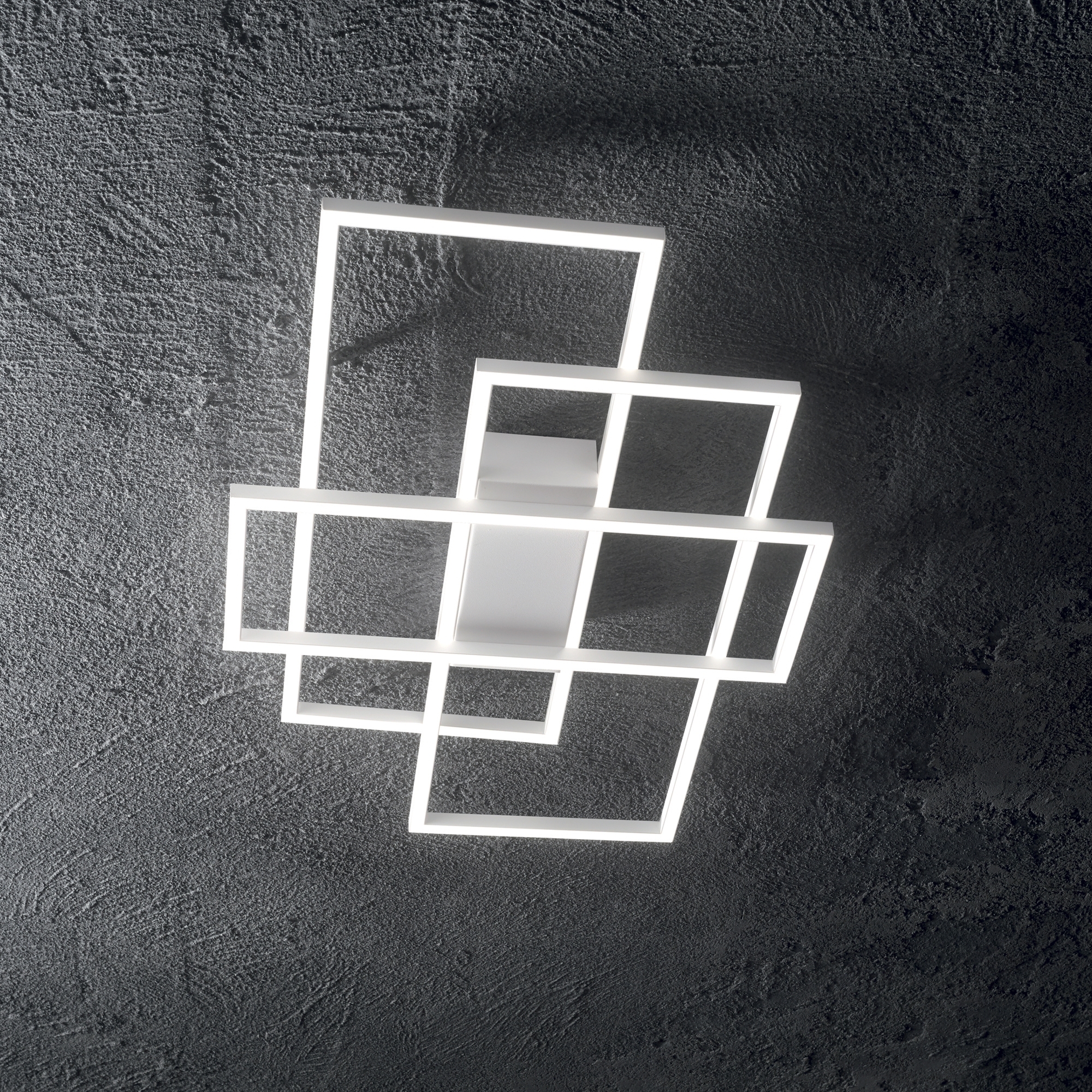 FRAME PL QUADRATO BIANCO 3000K