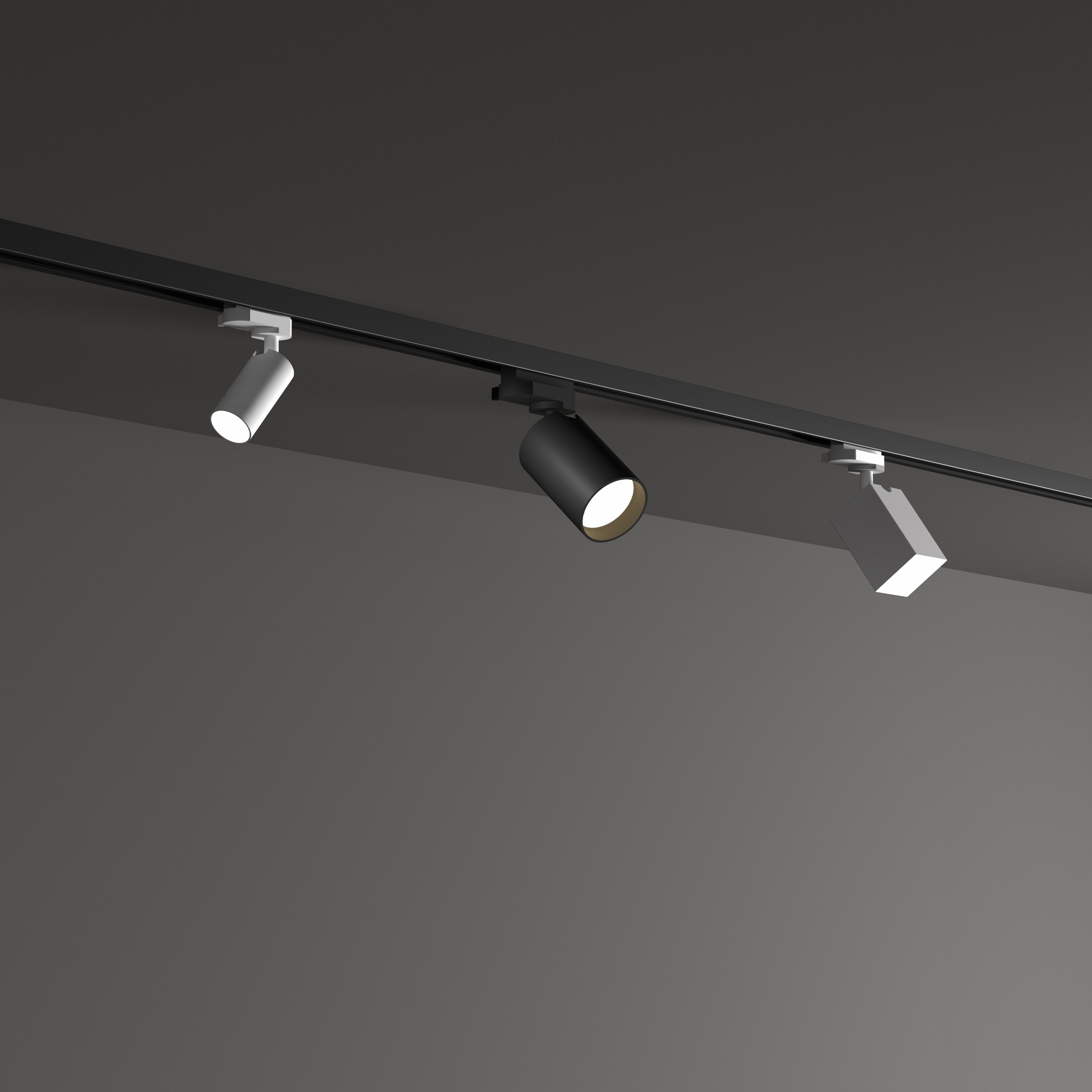 DYNAMITE TR 3-PHASE ROUND NERO