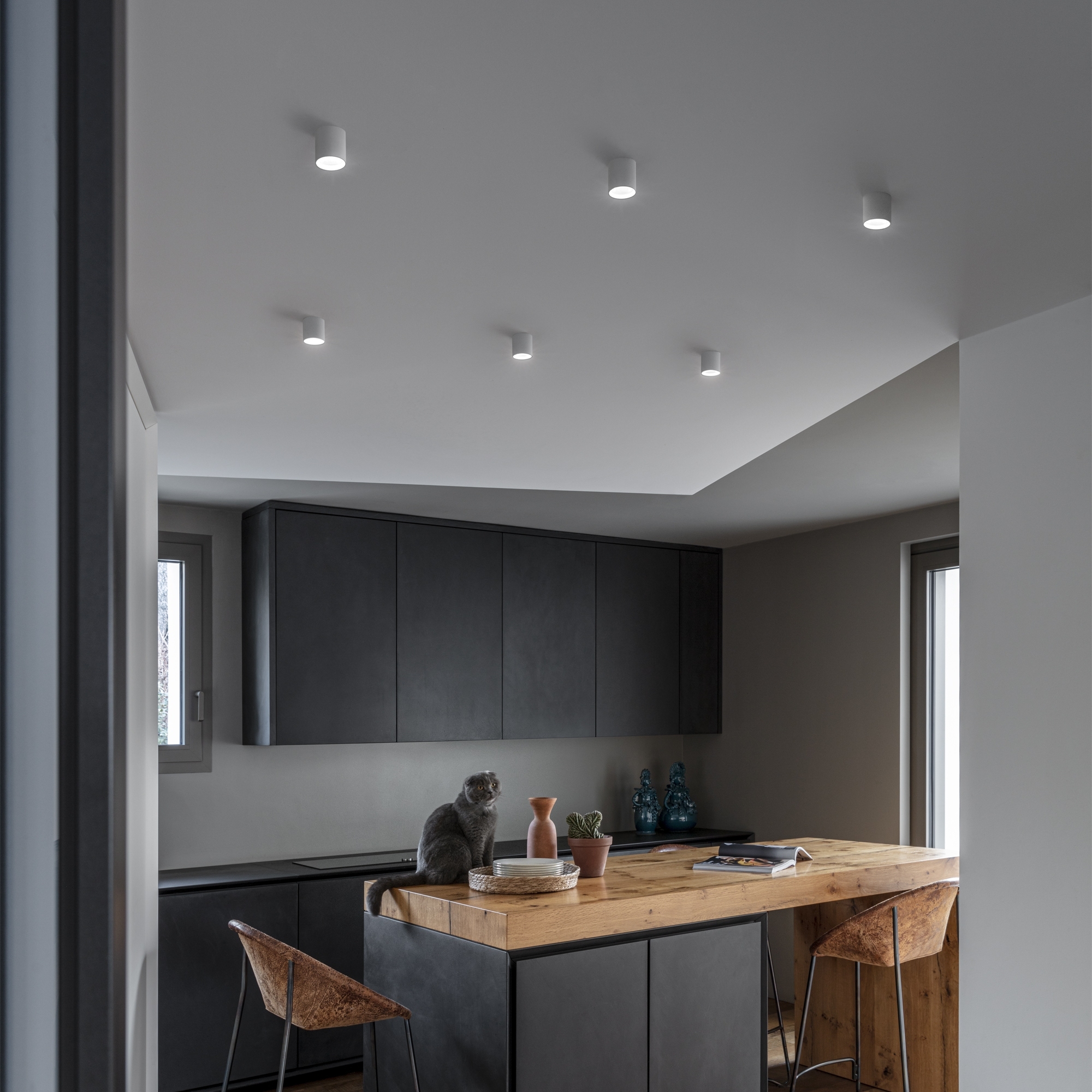 NITRO PL D04 ROUND BIANCO 3000K