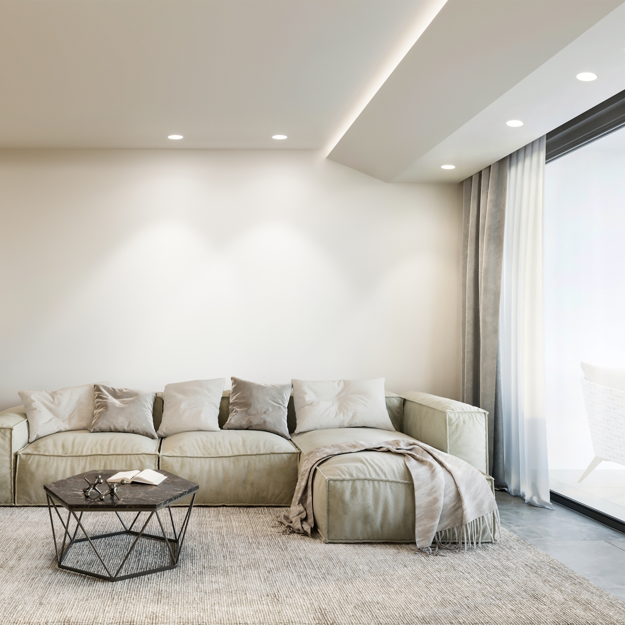 GAME TRIMLESS ROUND 11W 3000K NE