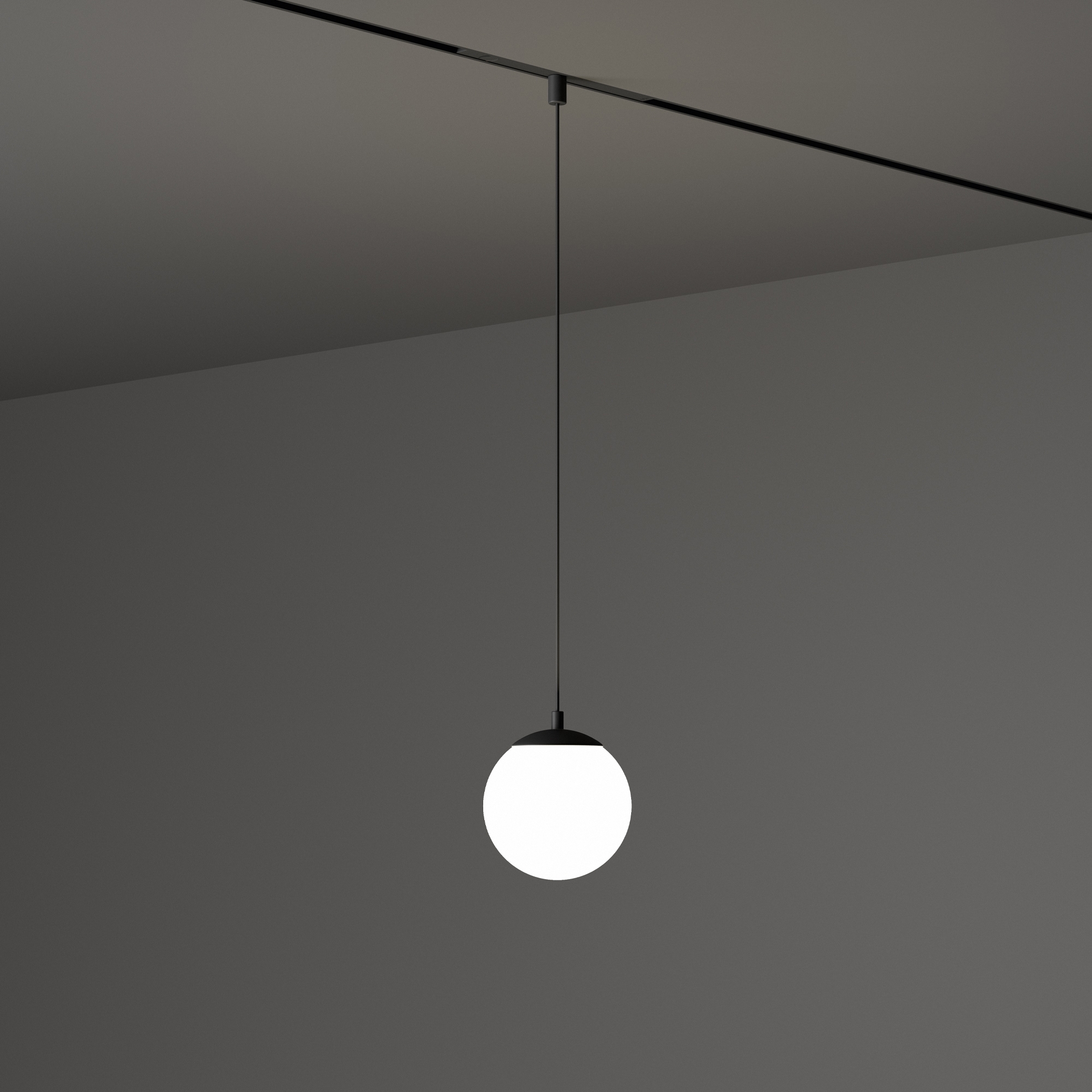 EGO PENDANT BALL 10W 3000K ON-OFF BI