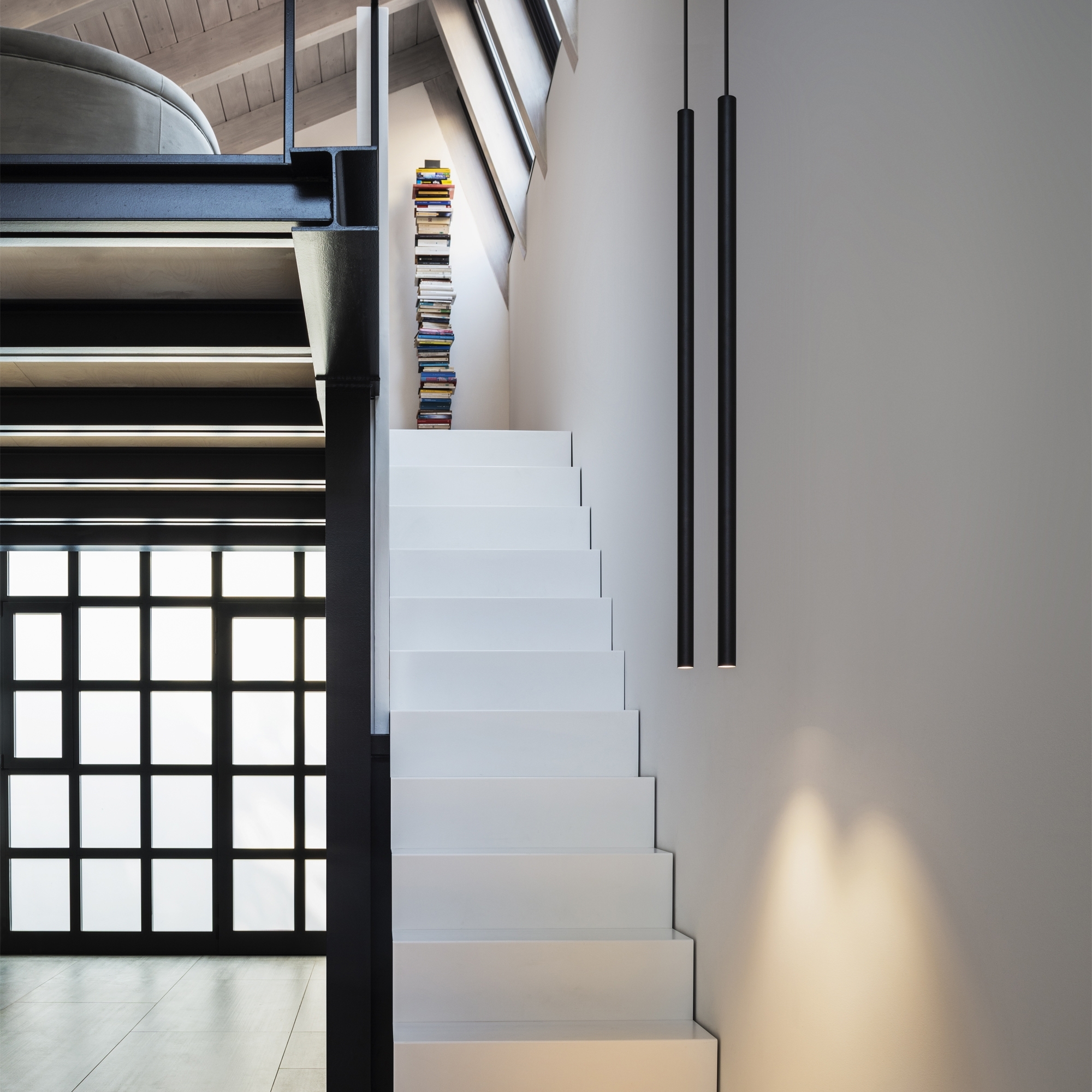 LOOK LED SP1 ROUND D30 H1000 ON-OFF OTTONE 3000K