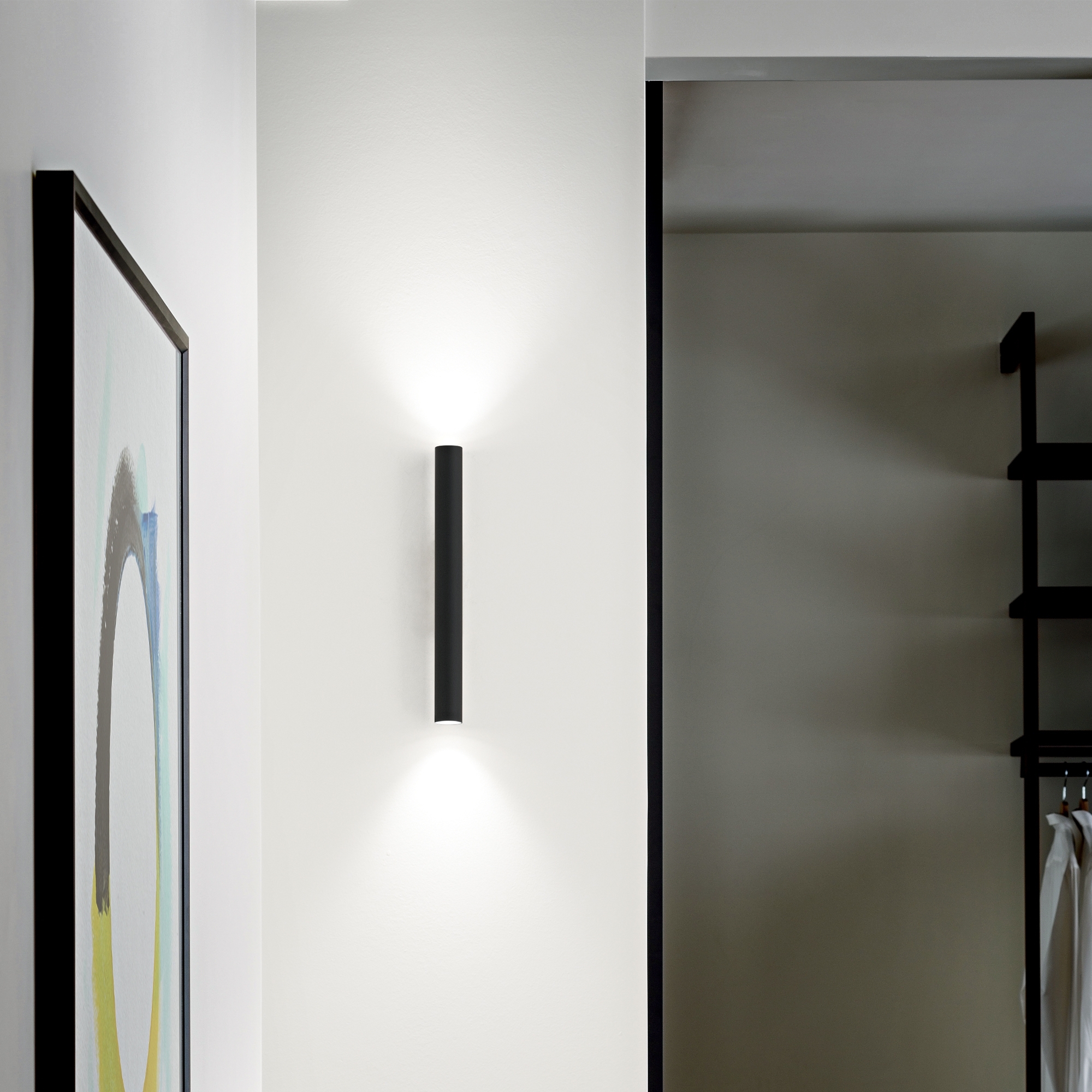 LOOK LED AP2 ROUND D30 H300 ON-OFF OTTONE 3000K