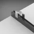 EGO PROFILE RECESSED TRIM 2000 mm WH