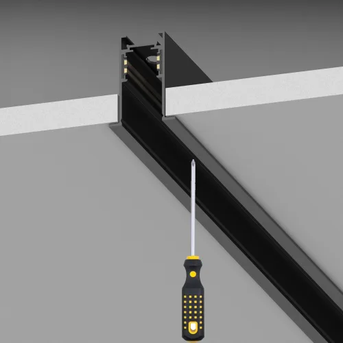 EGO RECESSED TRIM BINARIO 1 MT BI