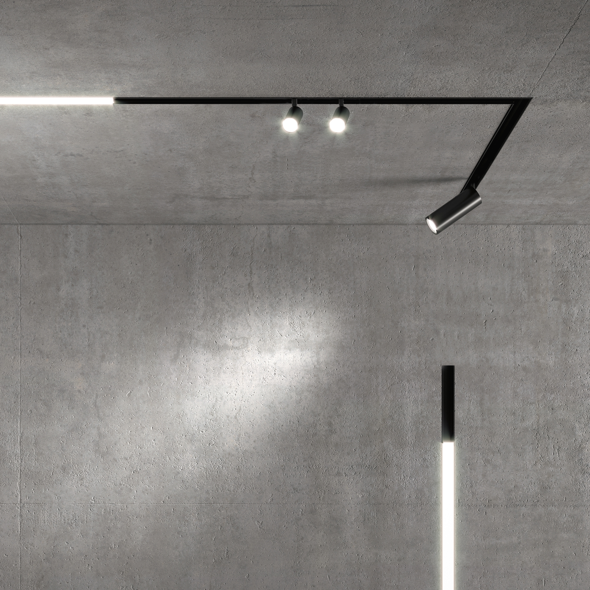 EGO PROFILE RECESSED 2000 mm WH