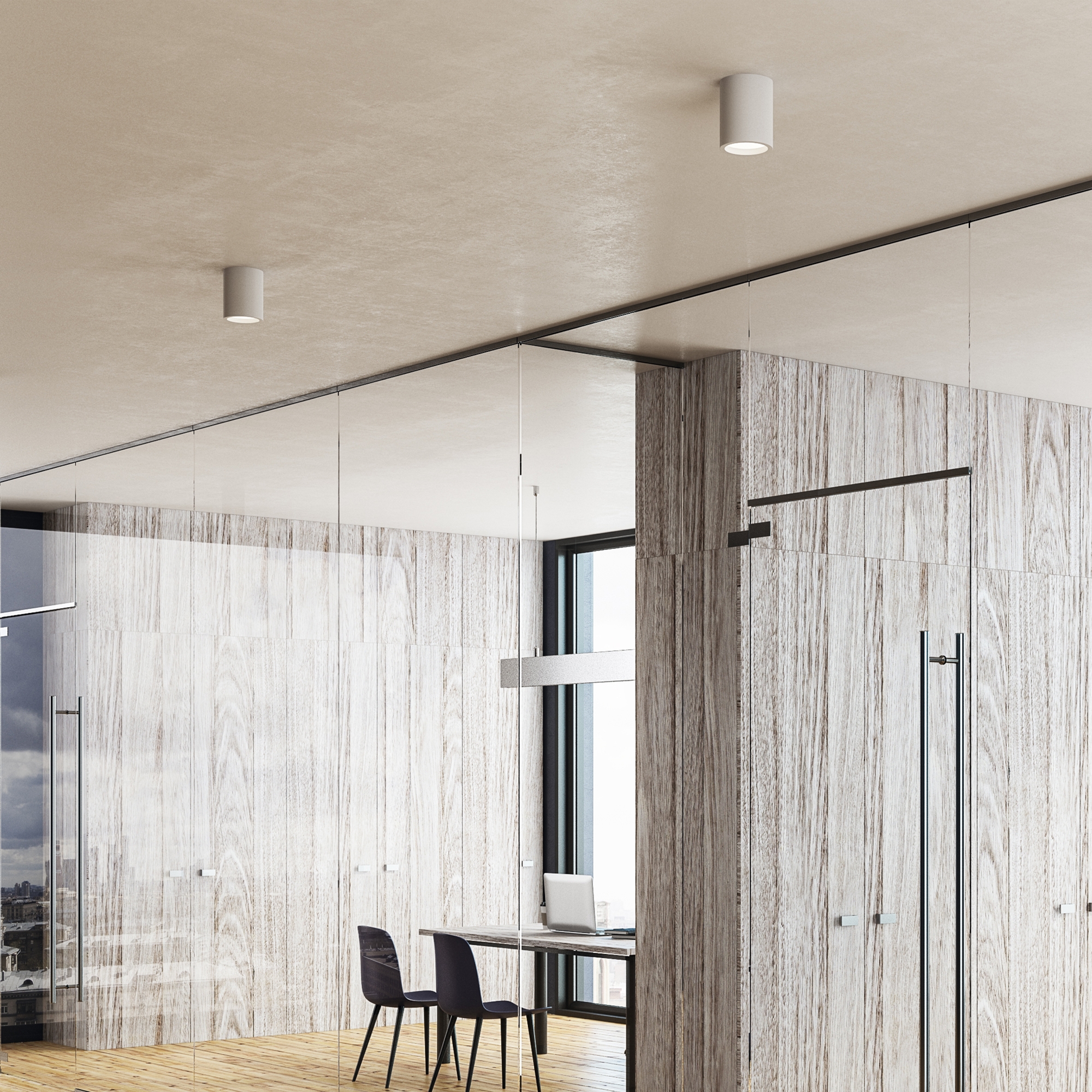 NITRO PL D10 ROUND BIANCO 3000K