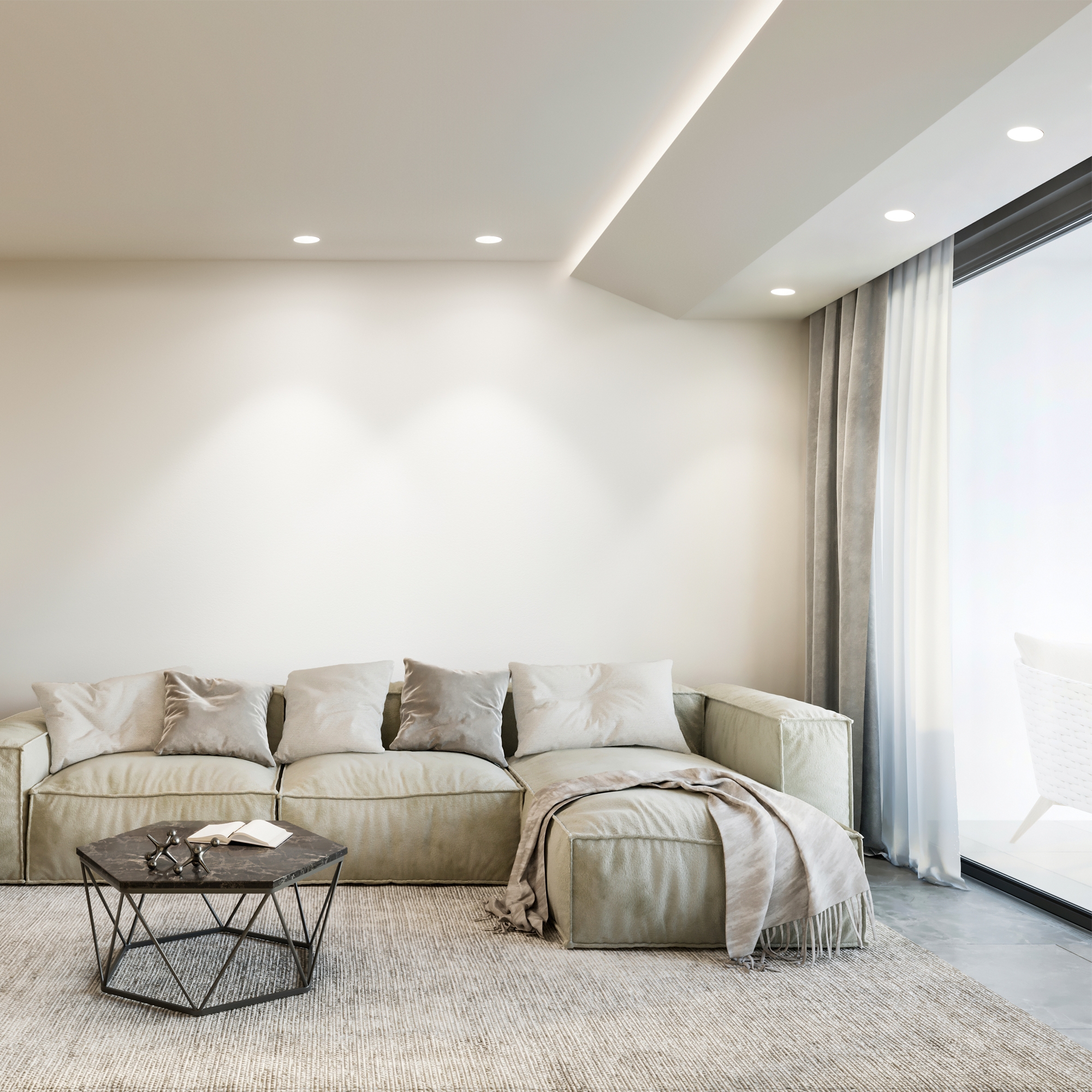 GAME TRIMLESS ROUND 11W 3000K NE