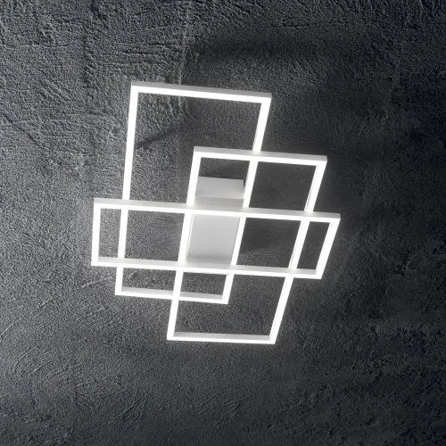 FRAME PL RETTANGOLO NERO 3000K