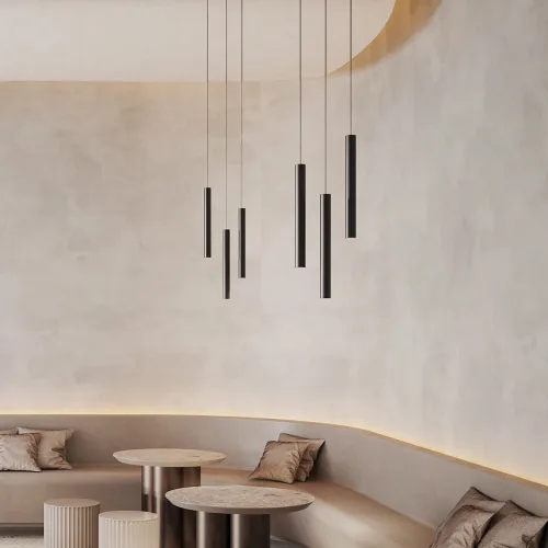 EGO PENDANT TUBE 12W 3000K 1-10V BI