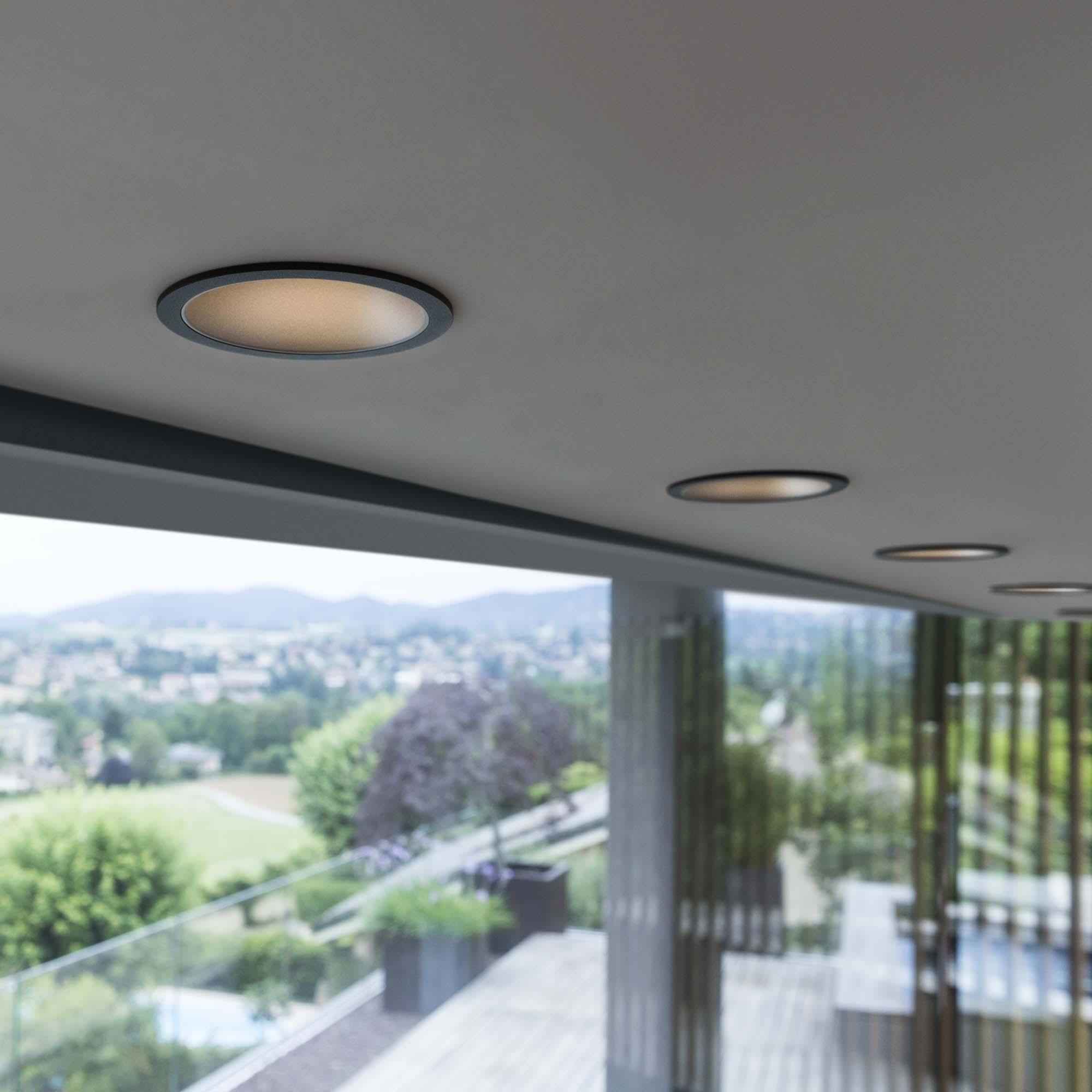 GAME TRIM ROUND 11W 3000K WH GD