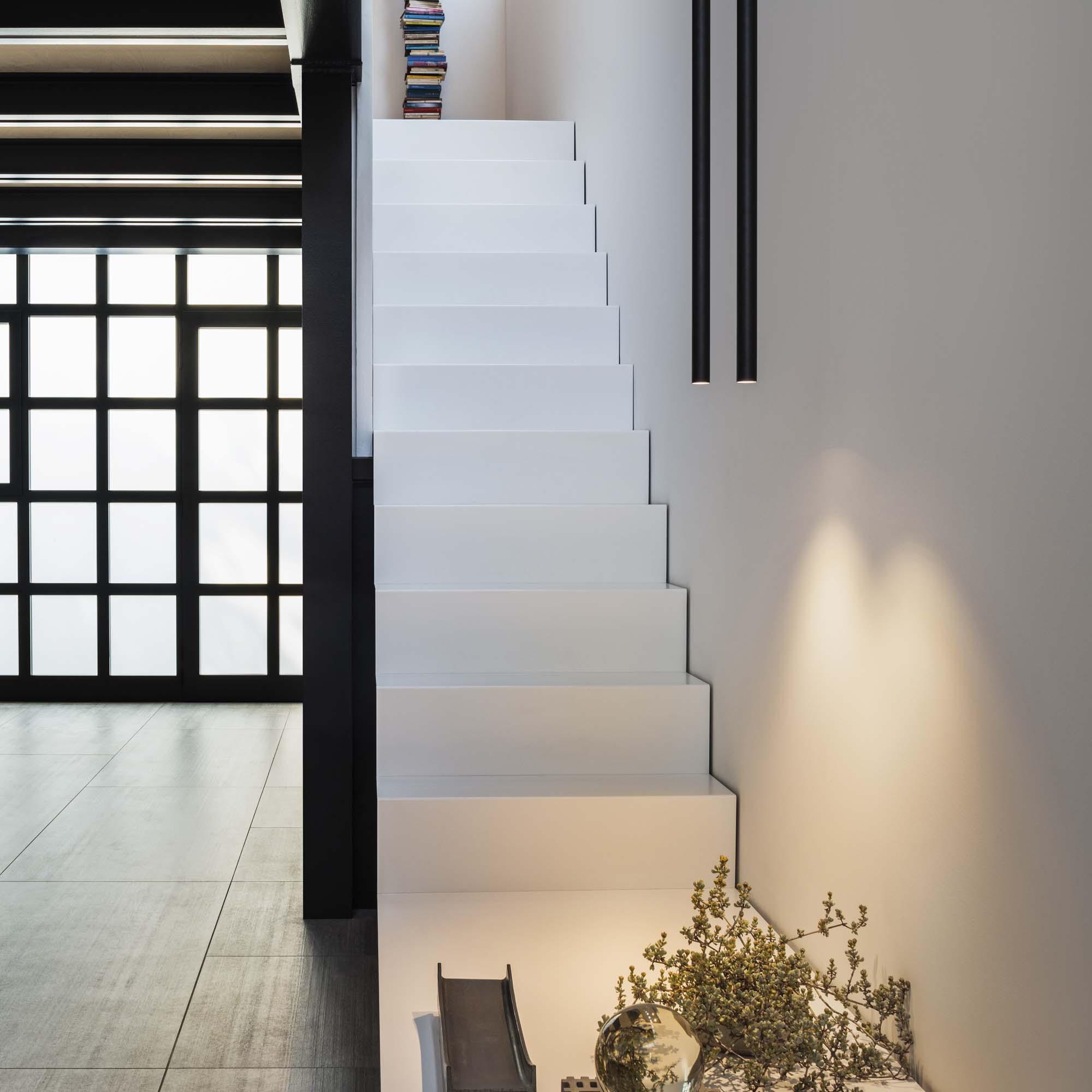 ULTRATHIN SP D100 SQUARE ON-OFF BIANCO