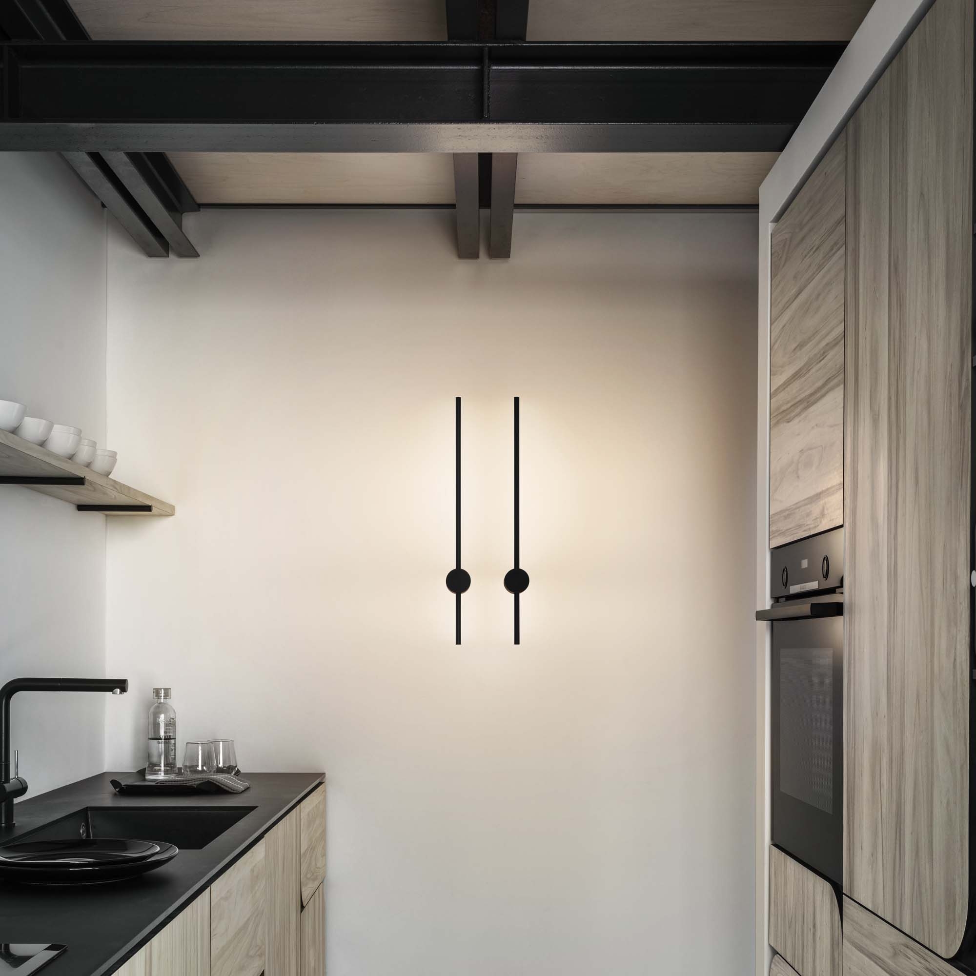 ESSENCE AP ROUND D075 LUCE IND. NERO 3000K