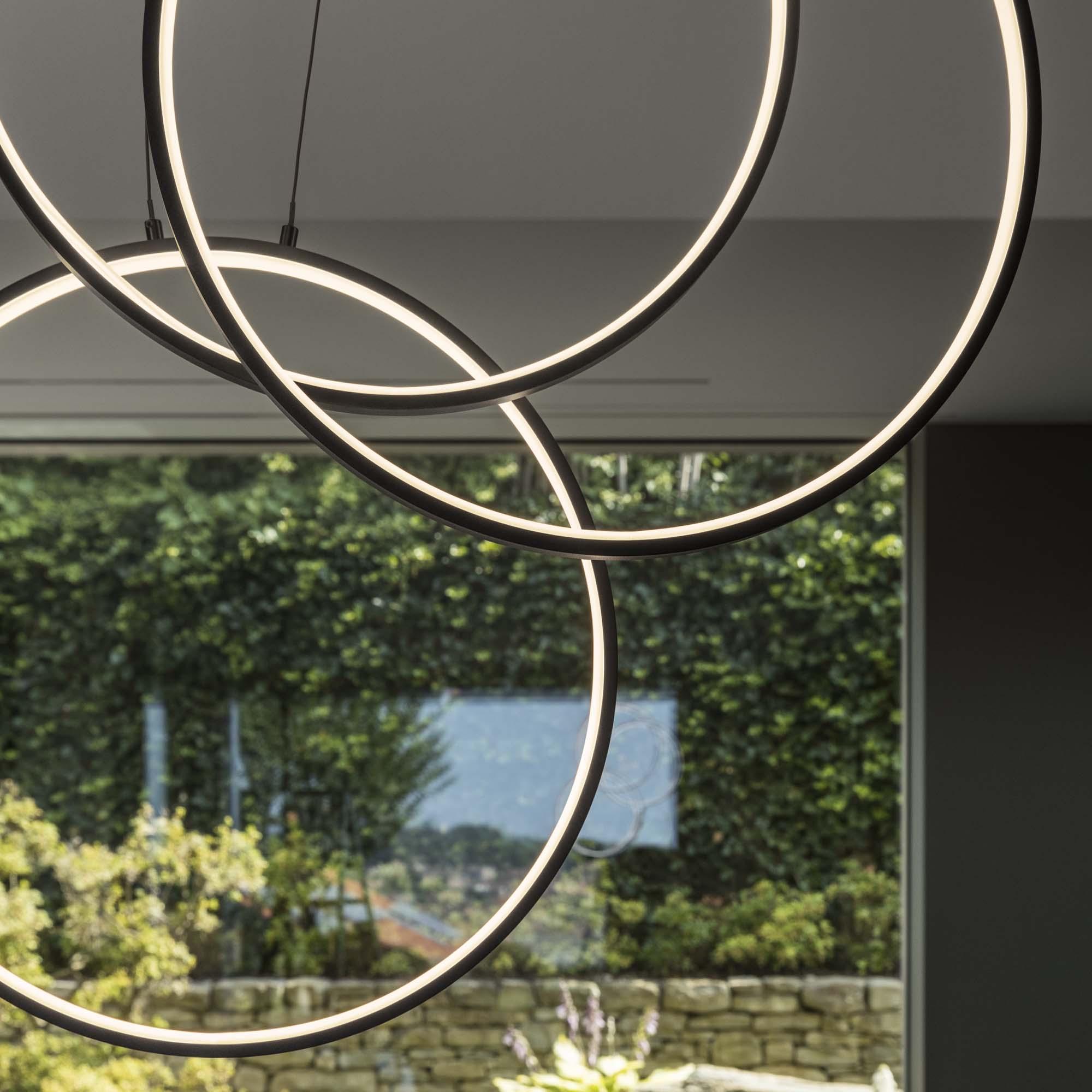 FRAME SP RETTANGOLO NERO 3000K