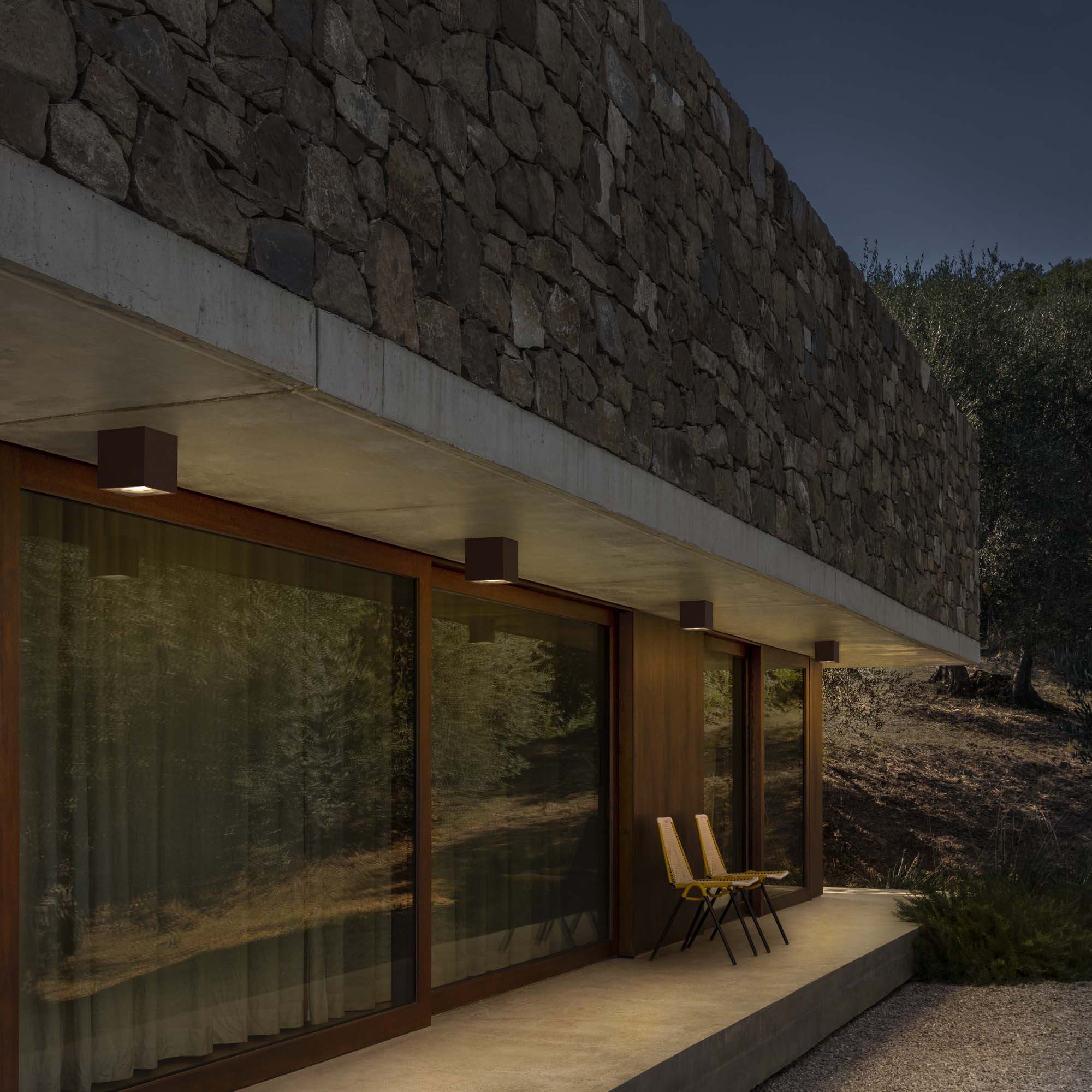 TECHO PL1 SQUARE D15 GRIGIO