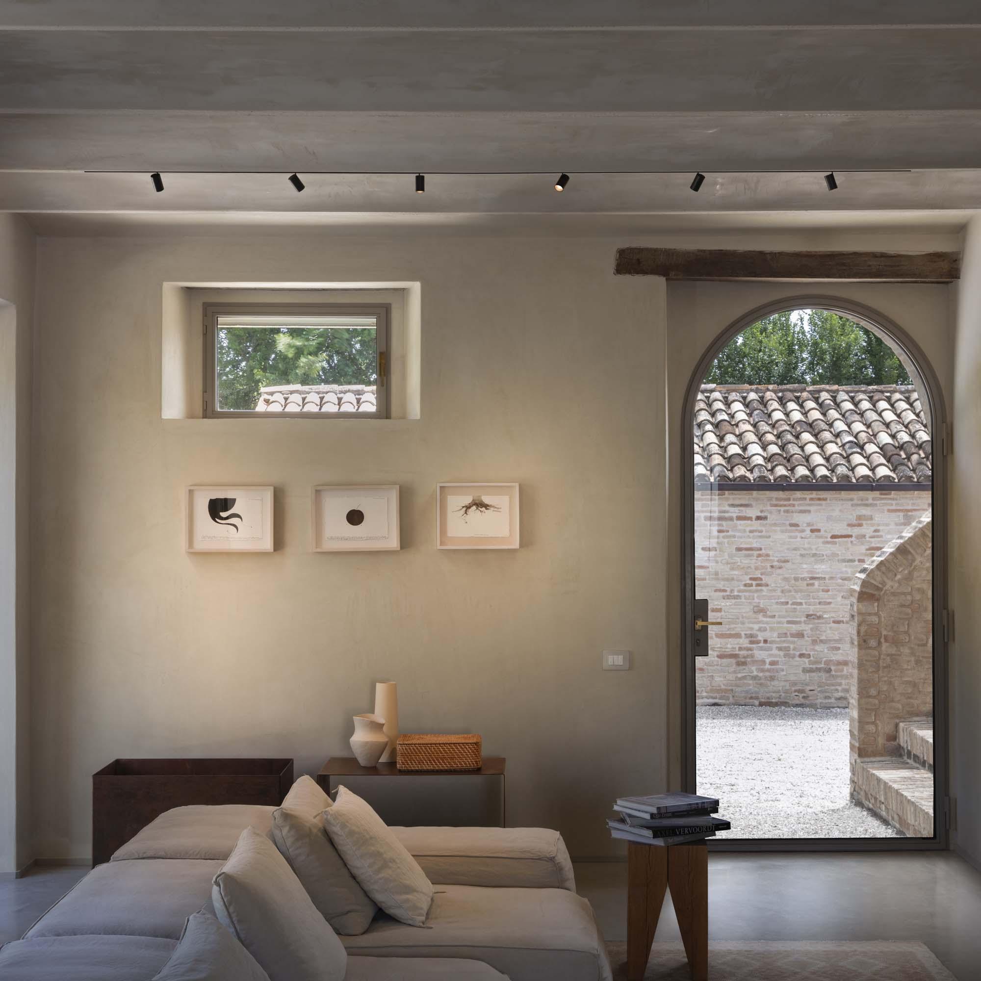 DEVA PROFILE RECESSED EASY 2000 mm BK