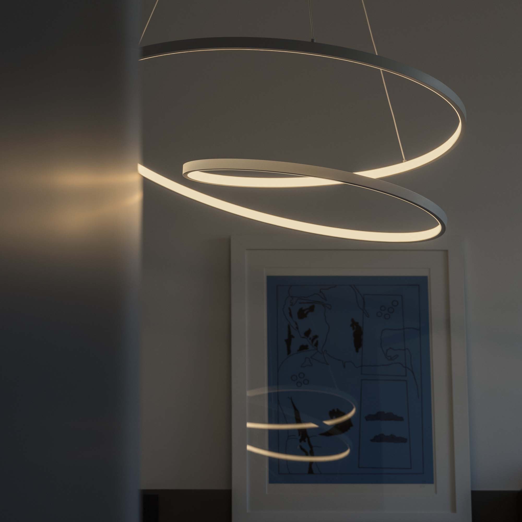 OZ SP D80 ON-OFF BIANCO 2700K