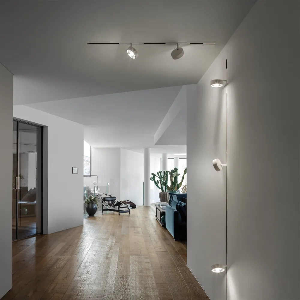 EGO TRACK FLAT SINGLE 09W 3000K ON-OFF WH - Location