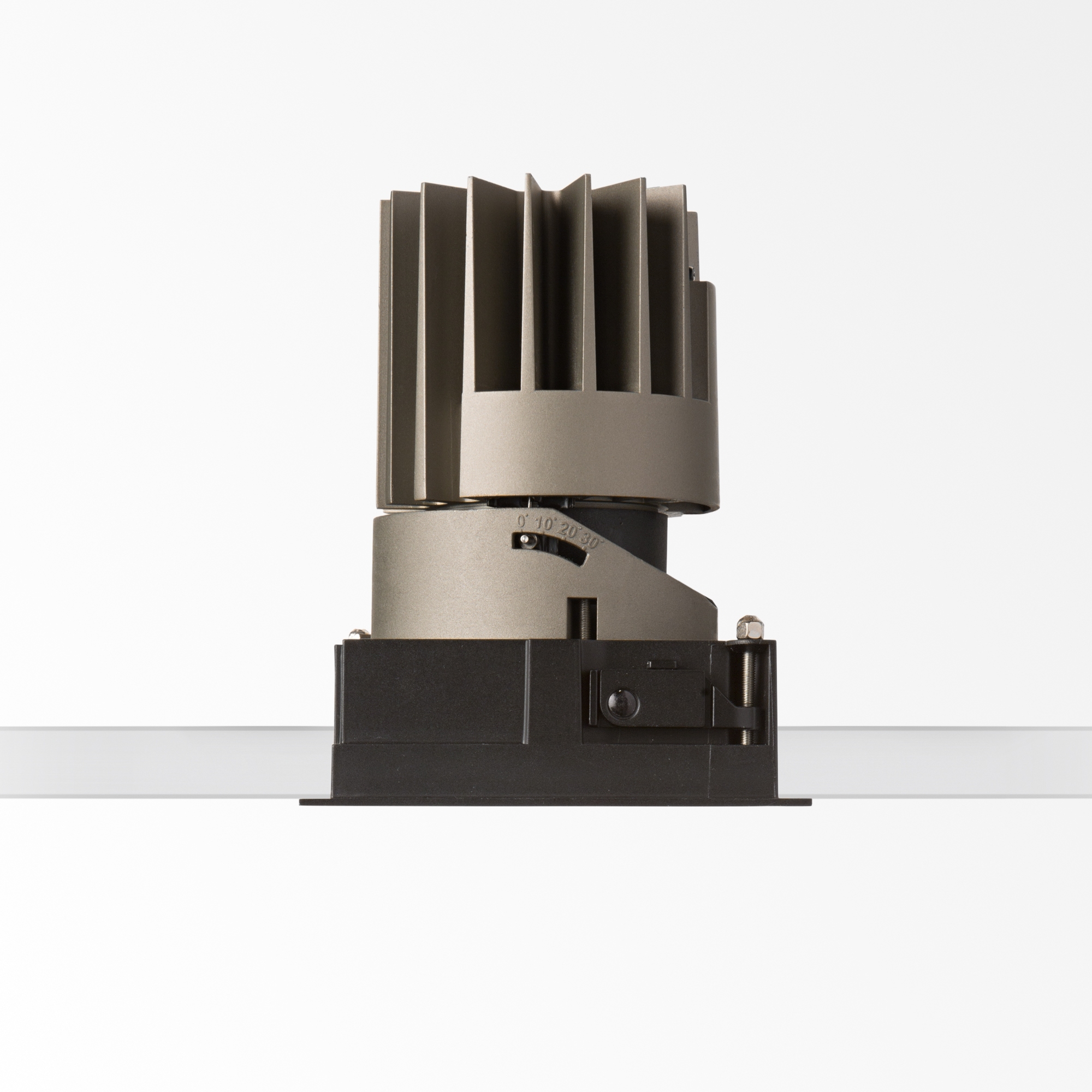 ZEUS CORNICE CON BORDO QUADRATA 21W NERO