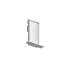 EGO END CAP RECESSED TRIM SENZA FORO WH