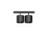 EGO TRACK DOUBLE BIG 20W 3000K ON-OFF BK