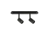 EGO TRACK DOUBLE 05W 3000K 1-10V BK