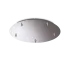 ROSONE STANDARD 5 LUCI CROMO