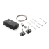 EGO KIT SINGLE STEEL CABLE 2 MT + CEILING CUP BK