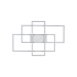 FRAME PL RETTANGOLO BIANCO 3000K