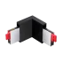 STEEL SP D20 PROFILO ANGOLARE CIECO NERO
