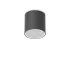 TECHO PL1 D15 ROUND NERO