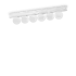 BINOMIO LED PL6 BIANCO