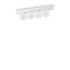 BINOMIO LED PL4 BIANCO