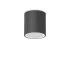 TECHO PL1 D09 ROUND NERO