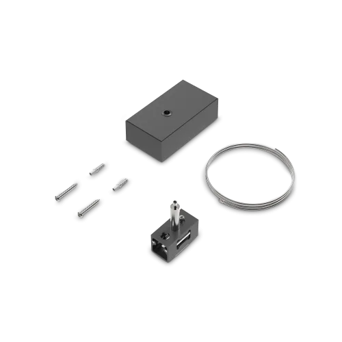 EGO KIT BI-EMISSION CABLE 2 MT + CEILING CUP BK