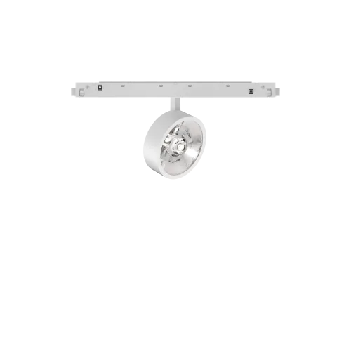 EGO TRACK FLAT SINGLE 09W 3000K 1-10V WH