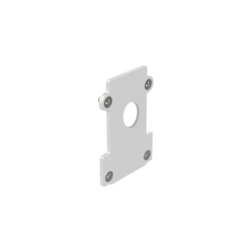 EGO END CAP RECESSED CON FORO WH