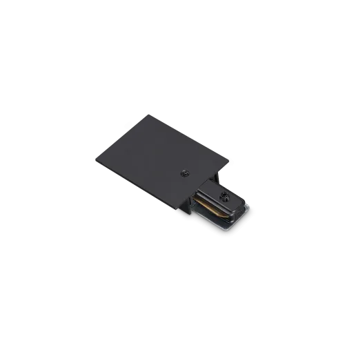 LINK 1-PHASE RECESSED ALIMENTAZIONE DI TESTA NERO