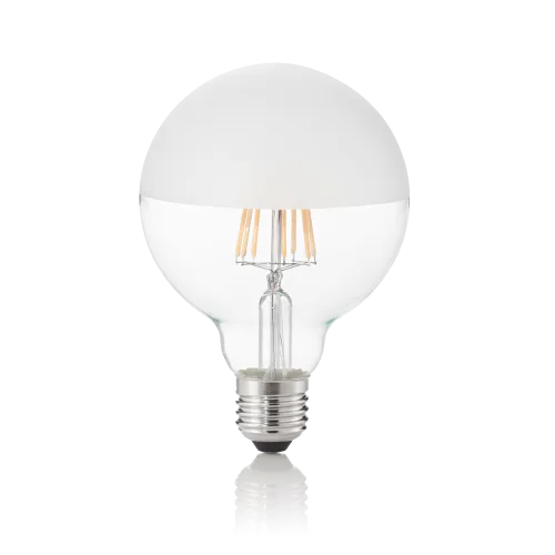 E27 GLOBO D095 08W 3000K CRI80 SATIN MEZZA