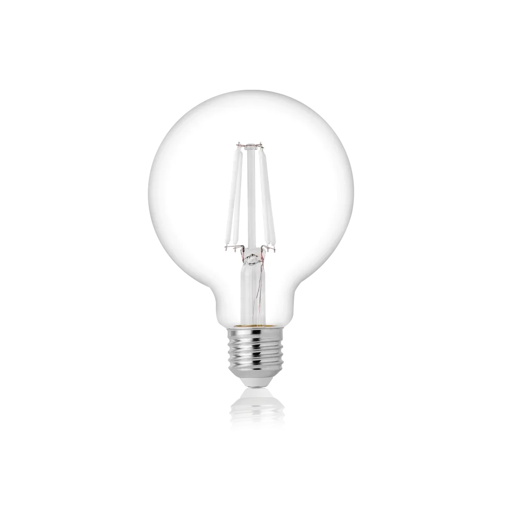 345840 WEB001 E27 GLOBO D95 FILAMENT 4 W 3000 K CRI80 BIANCO