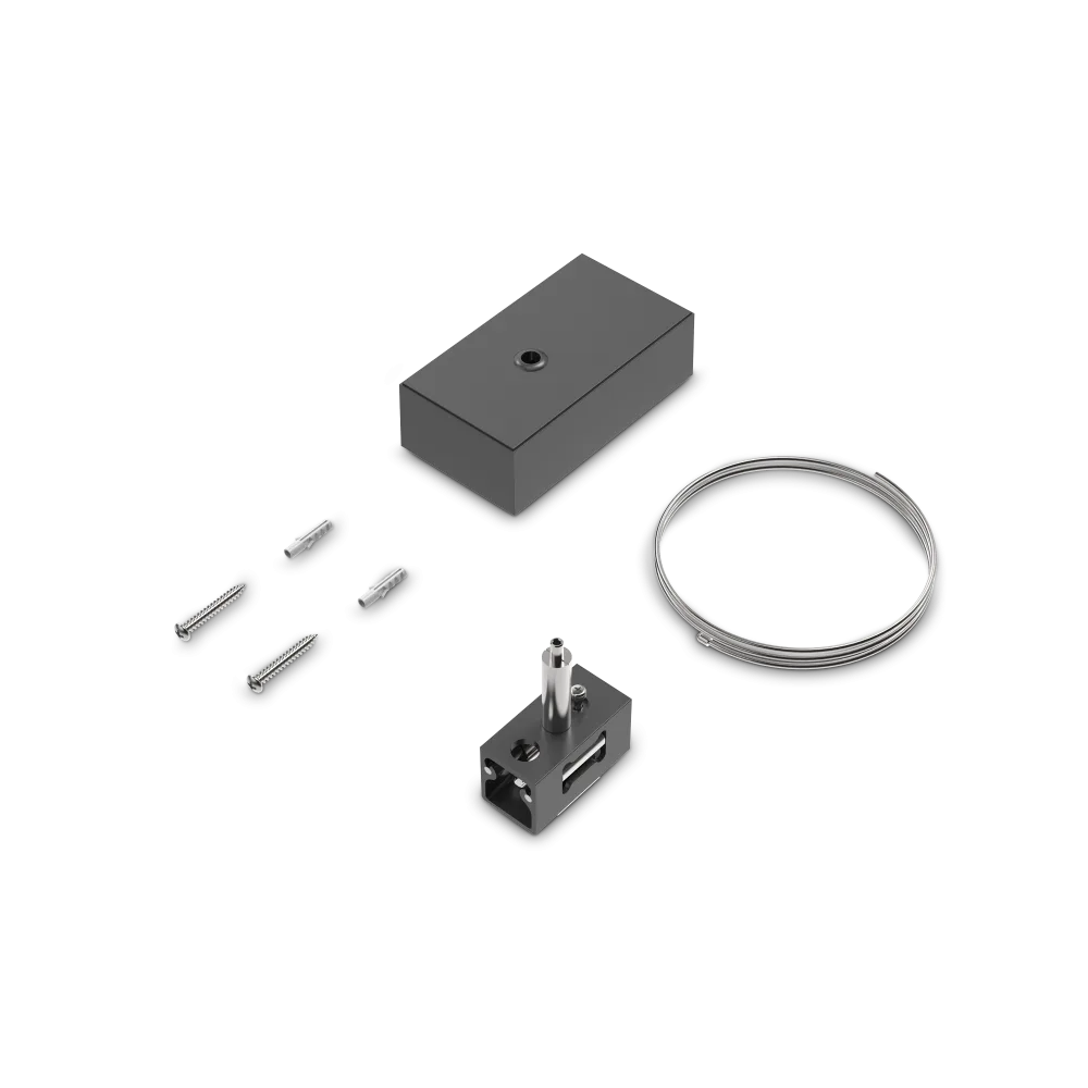 EGO KIT BI-EMISSION CABLE 2 MT + CEILING CUP BK