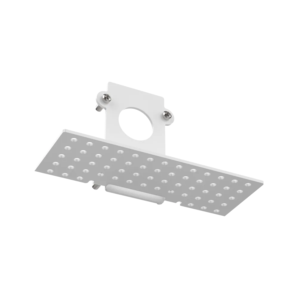 EGO END CAP RECESSED EASY CON FORO WH