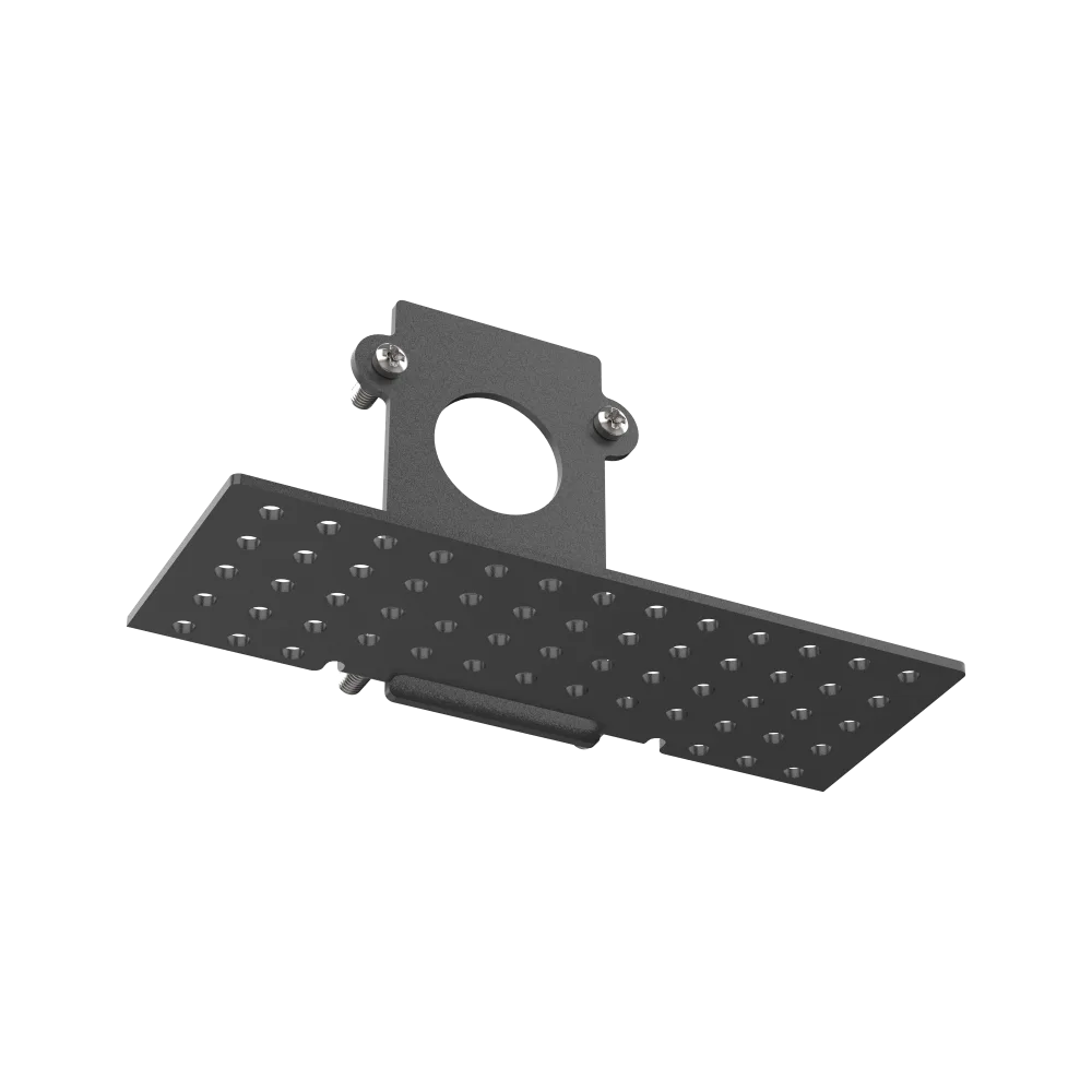 EGO END CAP RECESSED EASY CON FORO BK