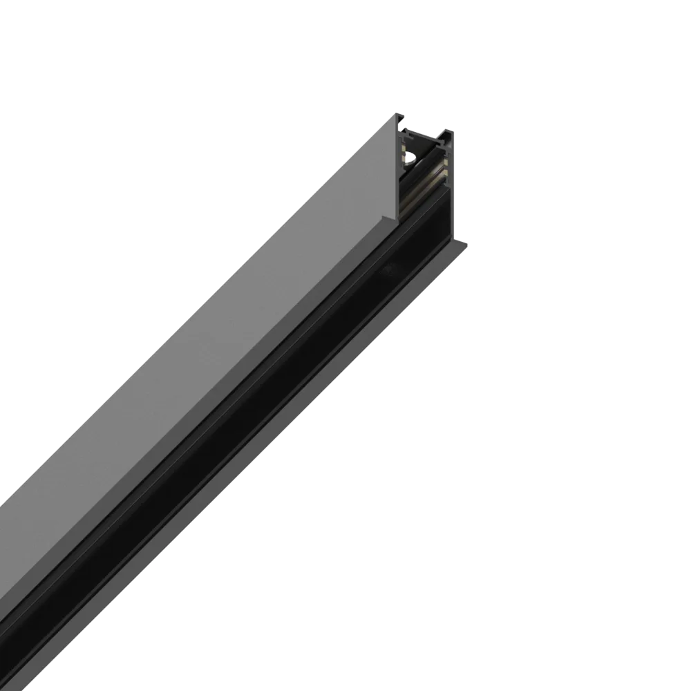 EGO PROFILE RECESSED TRIM 2000 mm BK