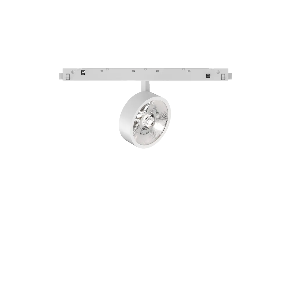 EGO TRACK FLAT SINGLE 09W 3000K 1-10V WH